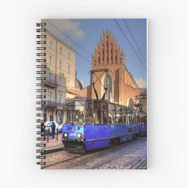 Item preview, Krakow tram and church  designed and sold by hawkie.