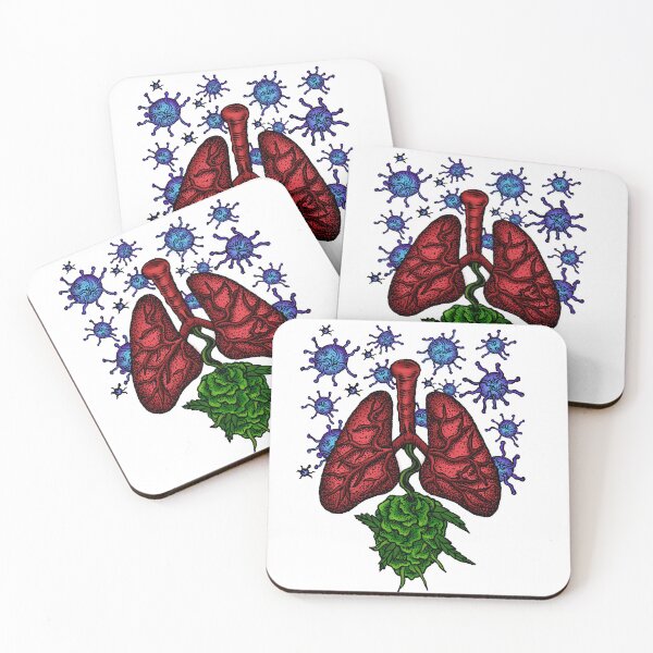 Item preview, LUNGS ANTI BACTERIA - CANNABIS FOR TUBERCULOSIS TBC designed and sold by MinoryaArt.