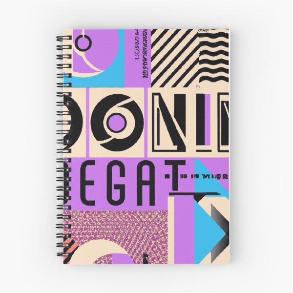 Item preview, "Retro-Modern Posture: A Bright and Bold Geometric Digital Poster" designed and sold by Sparkline.
