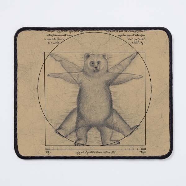 Item preview, The vitruvian bear designed and sold by ZolinStudio.