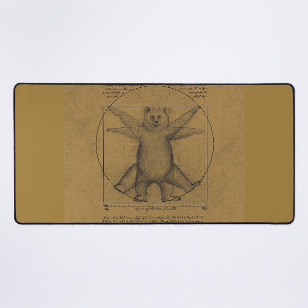 Item preview, The vitruvian bear designed and sold by ZolinStudio.