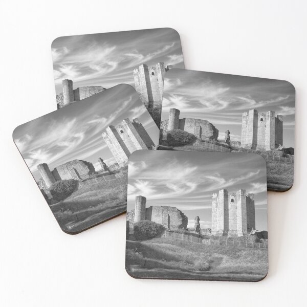 Item preview, Conisbrough Castle Monochrome  designed and sold by Alisonchambers2.