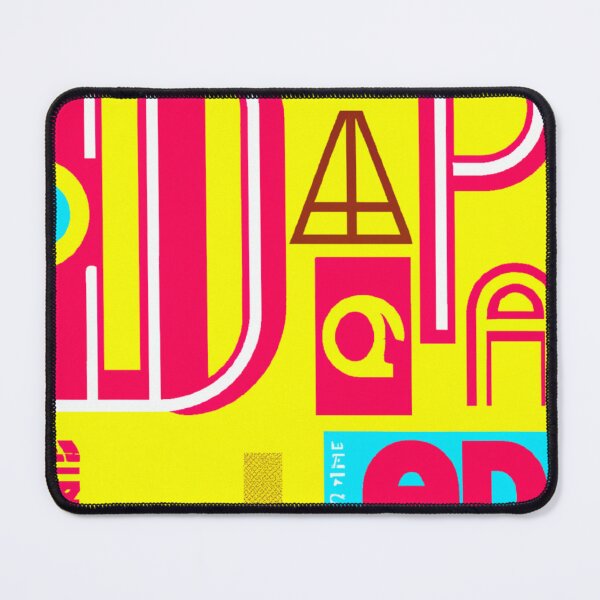 Item preview, "The 1950s Posture Poster: A Bright and Bold Geometric Digital Print" designed and sold by Sparkline.