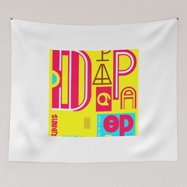 Item preview, "The 1950s Posture Poster: A Bright and Bold Geometric Digital Print" designed and sold by Sparkline.