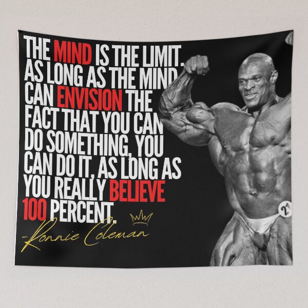 Item preview, RONNIE COLEMAN - ENVISION QUOTE designed and sold by HeavyLiftGift.