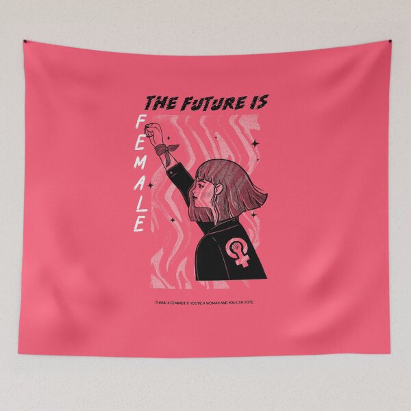 Item preview, Female Empowerment - A Futuristic Anime Poster designed and sold by majnate.