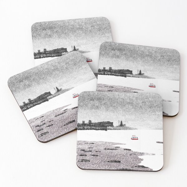 Item preview, Grey Winters Day at Knott End designed and sold by Andy Mercer.