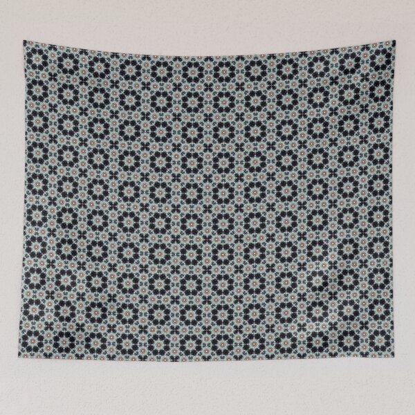 Item preview, Patrón de mandala de flor náutica designed and sold by DiscoGypsyFish.