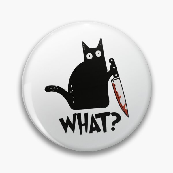 Item preview, Cat What Murderous Black Cat With Knife Gift Premium      designed and sold by SmartShirtsS.