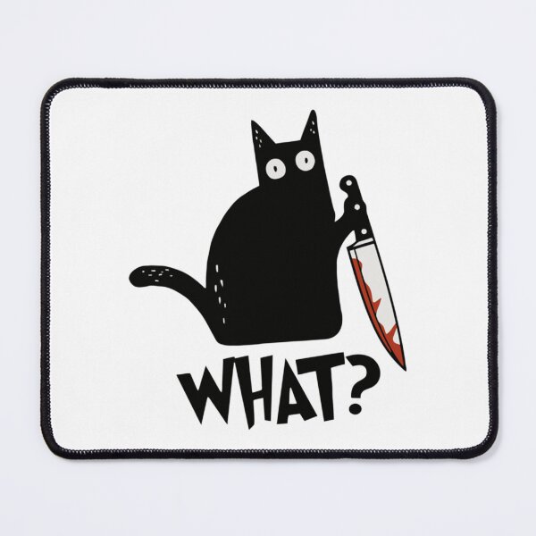 Item preview, Cat What Murderous Black Cat With Knife Gift Premium      designed and sold by SmartShirtsS.