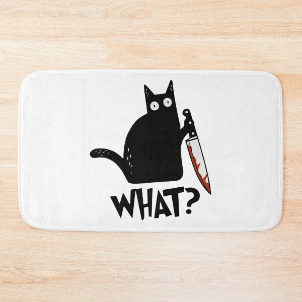 Item preview, Cat What Murderous Black Cat With Knife Gift Premium      designed and sold by SmartShirtsS.