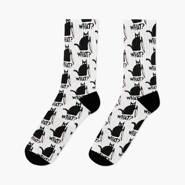 Item preview, Cat What Murderous Black Cat With Knife Gift Premium      designed and sold by SmartShirtsS.