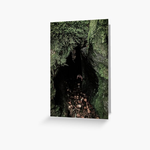 Cave Dweller Greeting Card