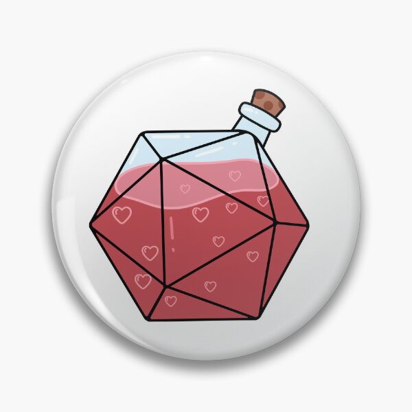 Item preview, Cute D&D Health potion designed and sold by Possum-Co.