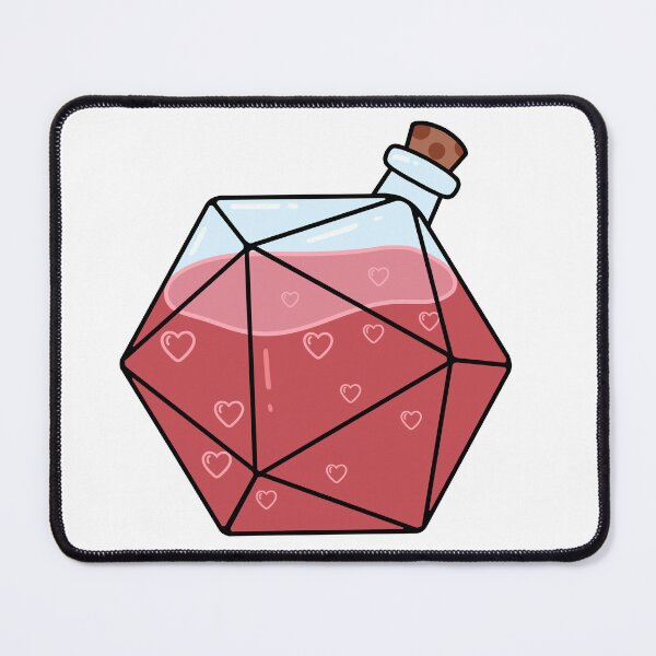 Item preview, Cute D&D Health potion designed and sold by Possum-Co.