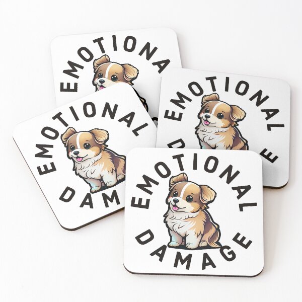 Item preview, Emotional Damage dog lover joke gift for a laugh designed and sold by GeoffBeattie.