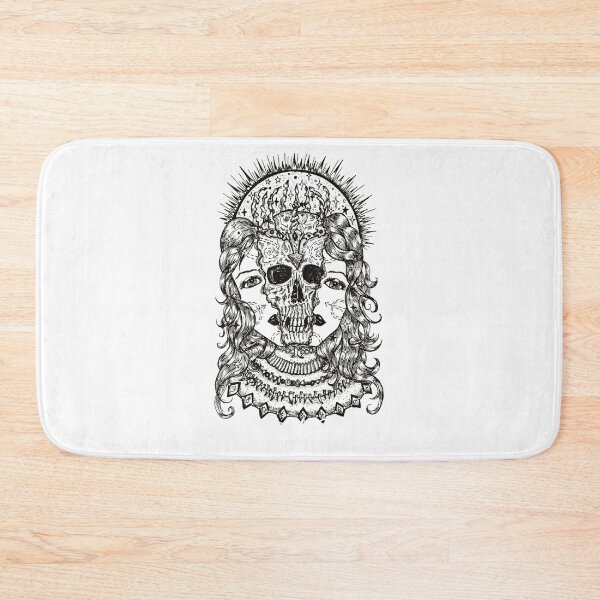 Item preview, Gothic Real Face Skull- Gothic Halloween Theme  designed and sold by SmartShirtsS.
