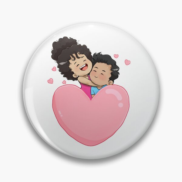 Item preview, comic cartoon love couple  designed and sold by BeeNila.