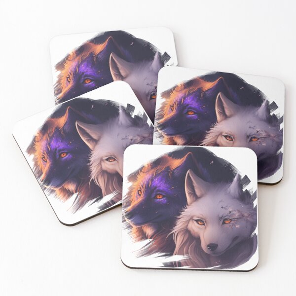Item preview, twin wolfs  designed and sold by Wolf-Bros.