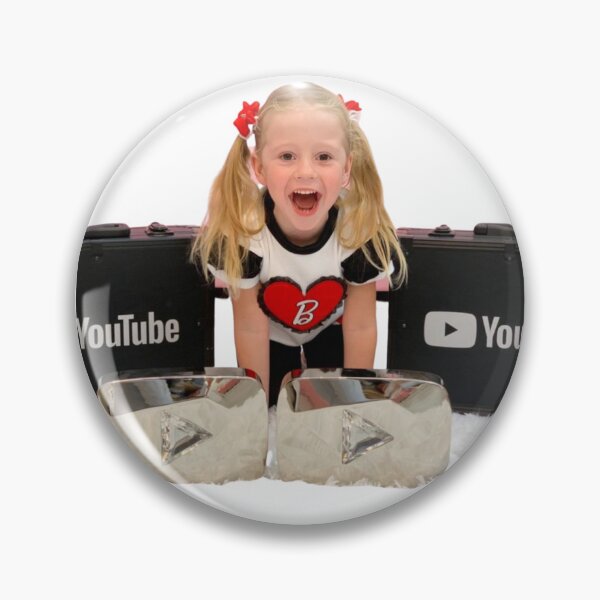 Item preview, like nastya with youtube silver play bottons| stacy toys | like nastaya designed and sold by theJuniorJams.