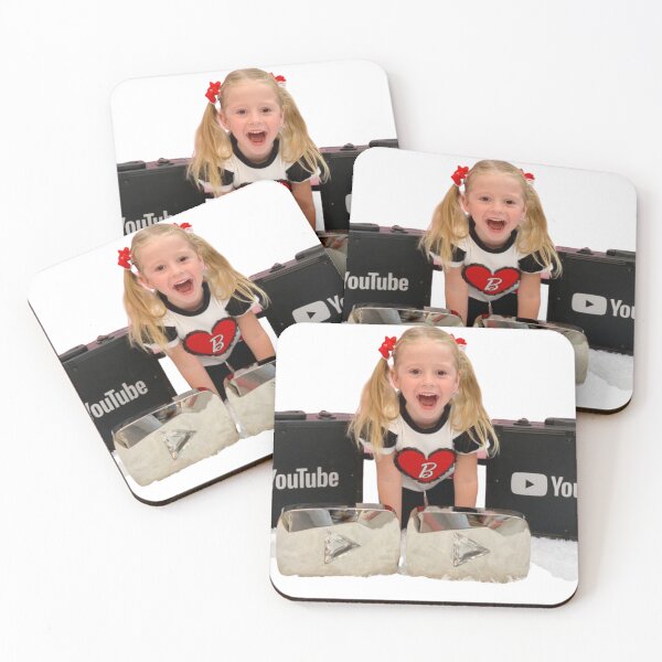 Item preview, like nastya with youtube silver play bottons| stacy toys | like nastaya designed and sold by theJuniorJams.