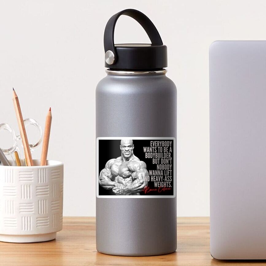 RONNIE COLEMAN - HEAVY A** WEIGHT QUOTE Coffee Mug for Sale by  HeavyLiftGift