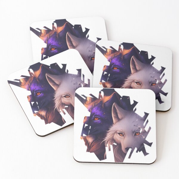 Item preview, twin wolfs  designed and sold by Wolf-Bros.