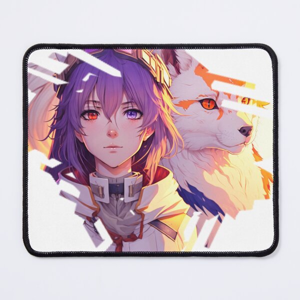 Item preview, An adventurous girl with cute wolf designed and sold by Wolf-Bros.