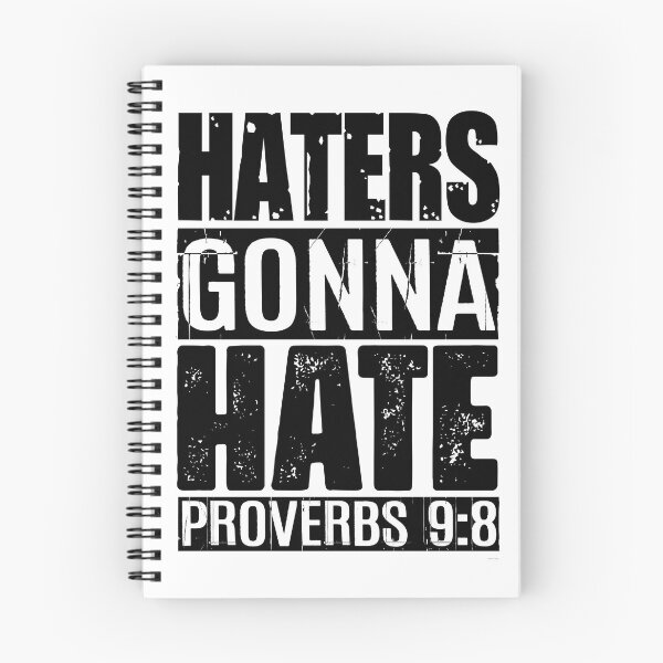 Item preview, Haters Gonna Hate - Proverbs 9:8 designed and sold by plushism.