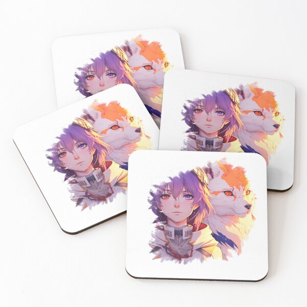Item preview, An adventurous girl with cute wolf designed and sold by Wolf-Bros.
