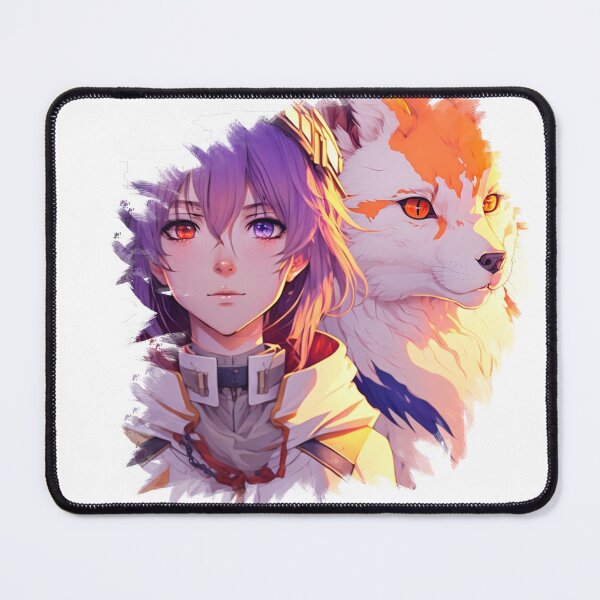 Item preview, An adventurous girl with cute wolf designed and sold by Wolf-Bros.