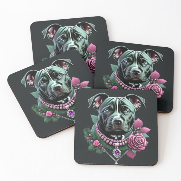 Item preview, Staffy Portrait  designed and sold by Nocturne  Paws.