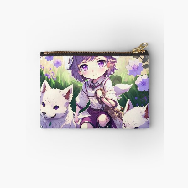 Item preview, An adventurous girl with two cute wolves designed and sold by Wolf-Bros.