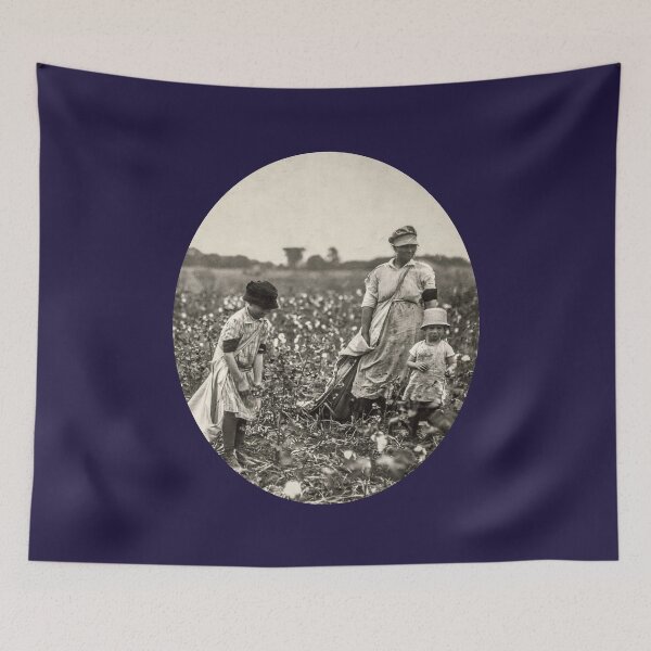 Item preview, Mom, Children Oklahoma Cotton Field  designed and sold by lobodelnoir.