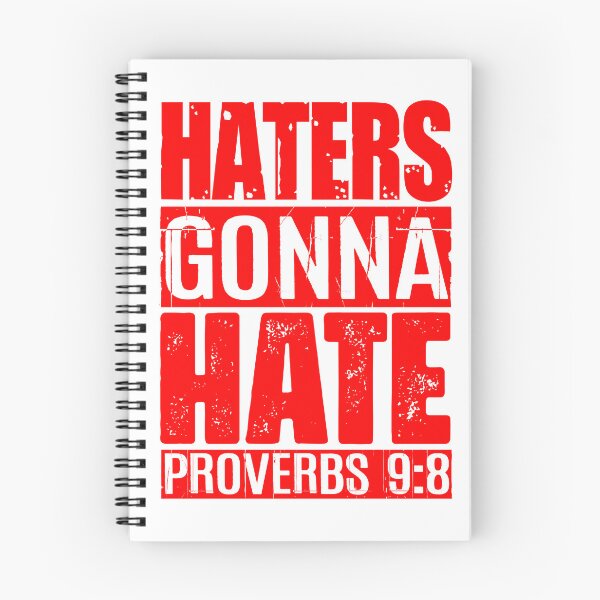 Item preview, Haters Gonna Hate - Proverbs 9:8 designed and sold by plushism.