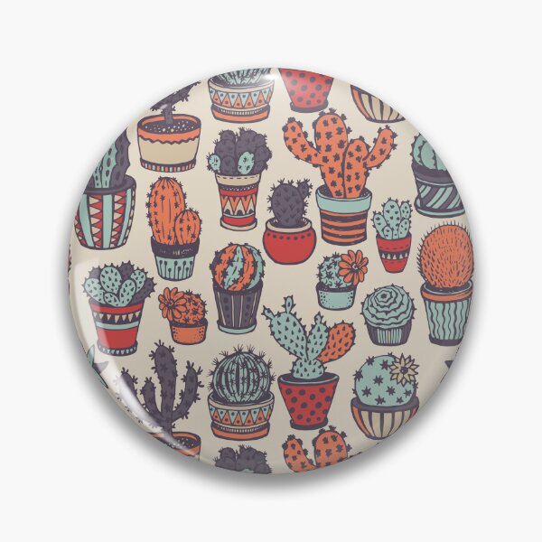 Item preview, Beautiful Cactus Pattern designed and sold by Vector Scout Lab.
