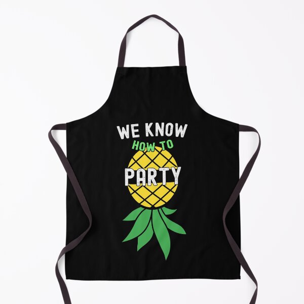 Item preview, We Know How To Party Cool Upside Down Pineapple Funny Swinger designed and sold by SharpThreadZ.