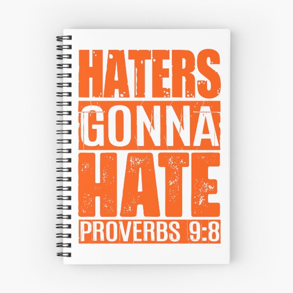 Item preview, Haters Gonna Hate - Proverbs 9:8 designed and sold by plushism.