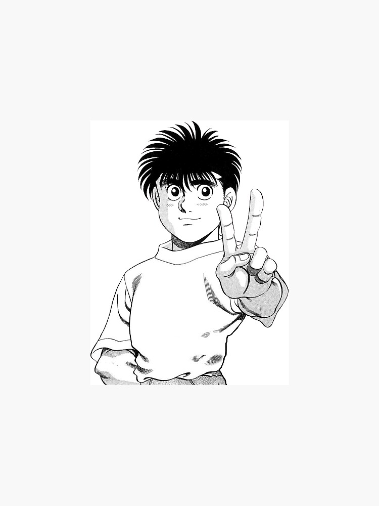 Makunouchi Ippo fanart by me (Part 2) Decided to fill in the page as I  thought it looked blank. : r/hajimenoippo