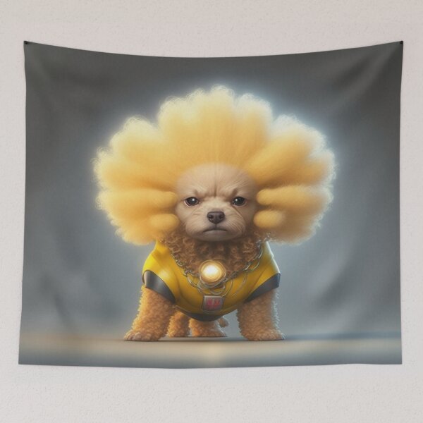 Item preview, super_saiyan_poodle_ designed and sold by steveykh.