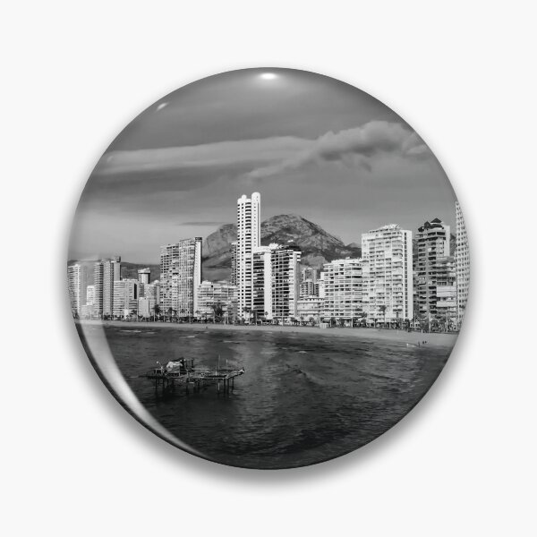 Item preview, Benidorm Levante Beach Costa Blanca Spain designed and sold by AndyEvansPhotos.