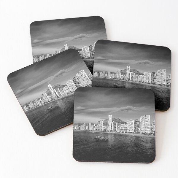 Item preview, Benidorm Levante Beach Costa Blanca Spain designed and sold by AndyEvansPhotos.