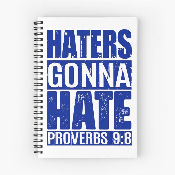 Item preview, Haters Gonna Hate - Proverbs 9:8 designed and sold by plushism.