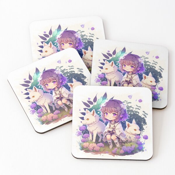 Item preview, An adventurous girl with two cute wolves designed and sold by Wolf-Bros.
