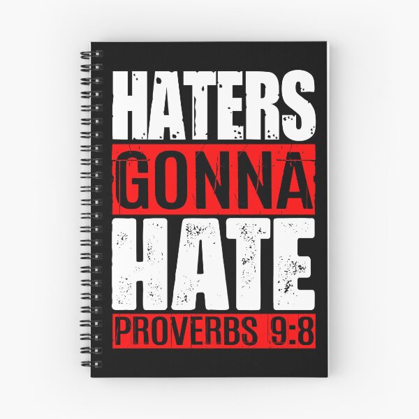 Item preview, Haters Gonna Hate - Proverbs 9:8 designed and sold by plushism.