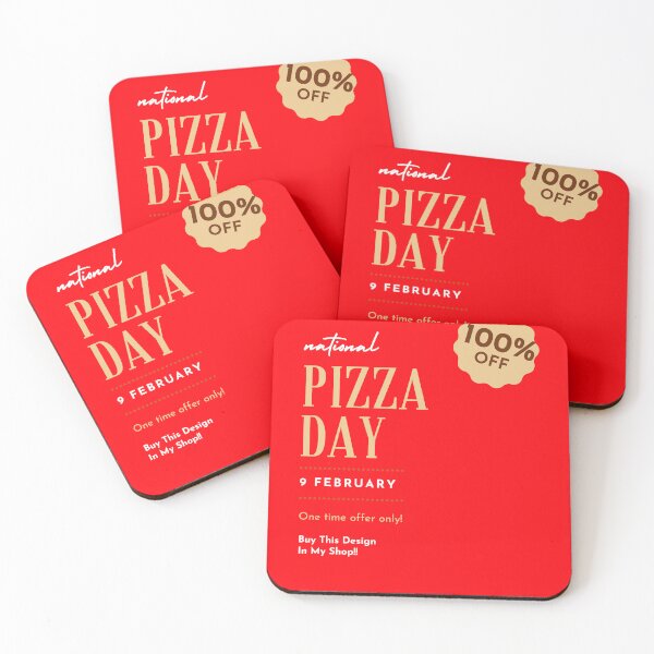 Item preview, National pizza day 2023 designed and sold by Black Owl Creatives.