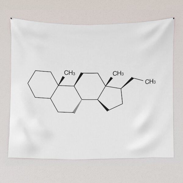 Item preview, Pregnane Chemical Molecule Structure designed and sold by Girih.
