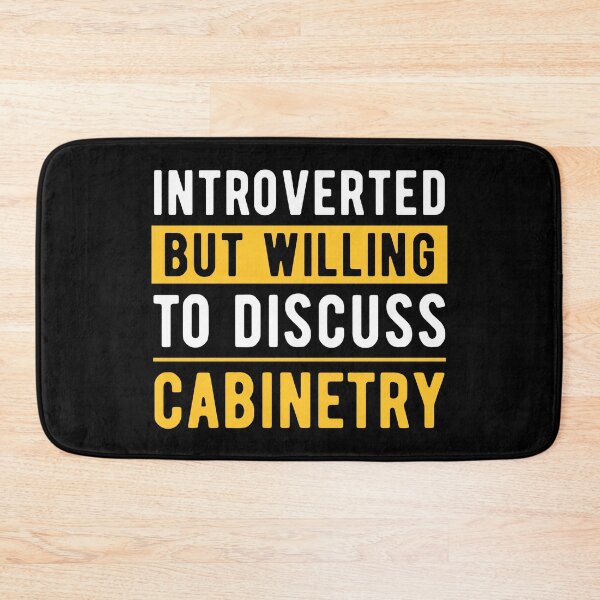 Item preview, Cabinetry Cabinet Maker Fun Quote designed and sold by NestaReign.