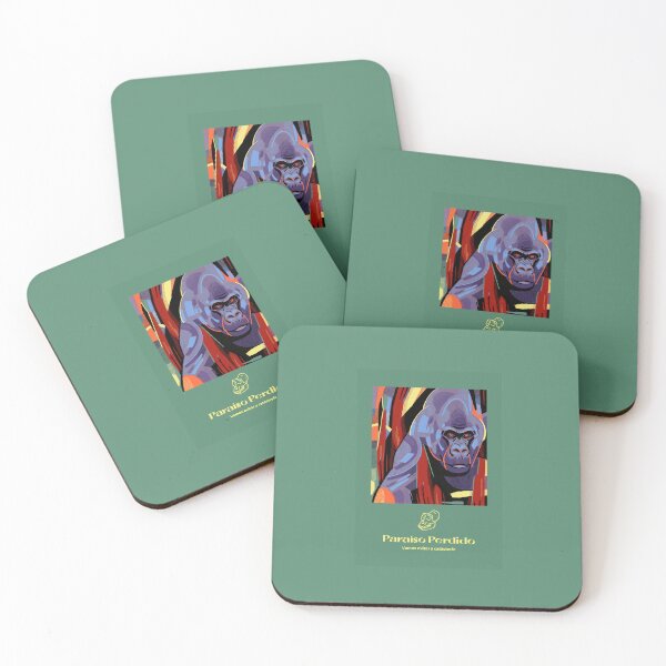 Item preview, A Colorful  Gorilla A Vibrant and Striking Art Print designed and sold by majnate.