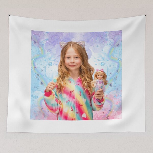 Item preview, Copy of like Nastya with cute doll designed and sold by theJuniorJams.